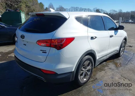 2013 Hyundai Santa Fe Sport z USA, uszkodzony, nr VIN 5XYZUDLB1DG096849